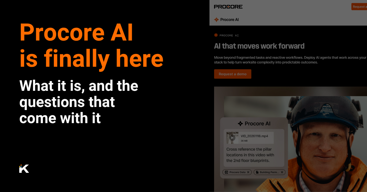 Procore AI is finally here